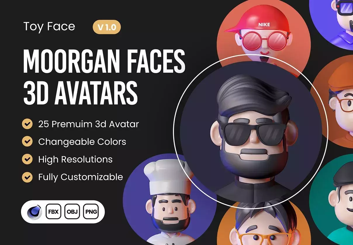 Moorgan 3D Avatar (v1.0)