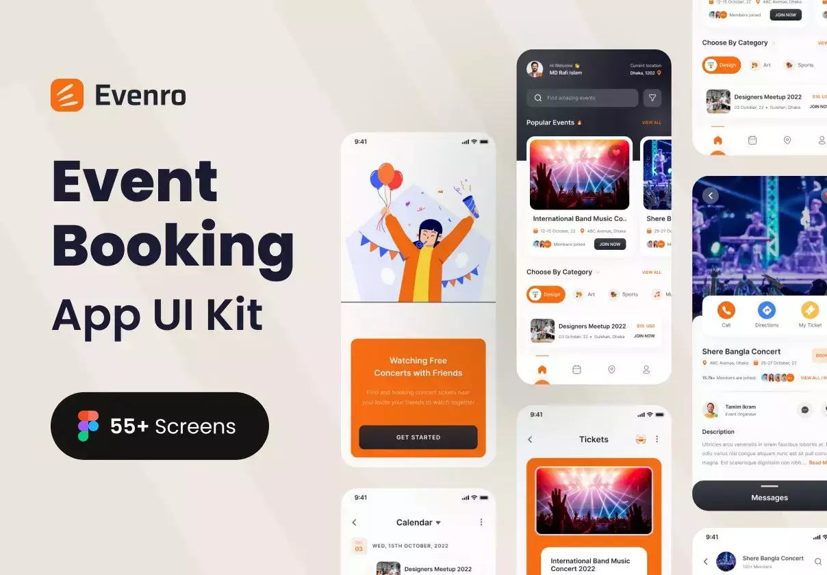 Evenro - Event Booking App