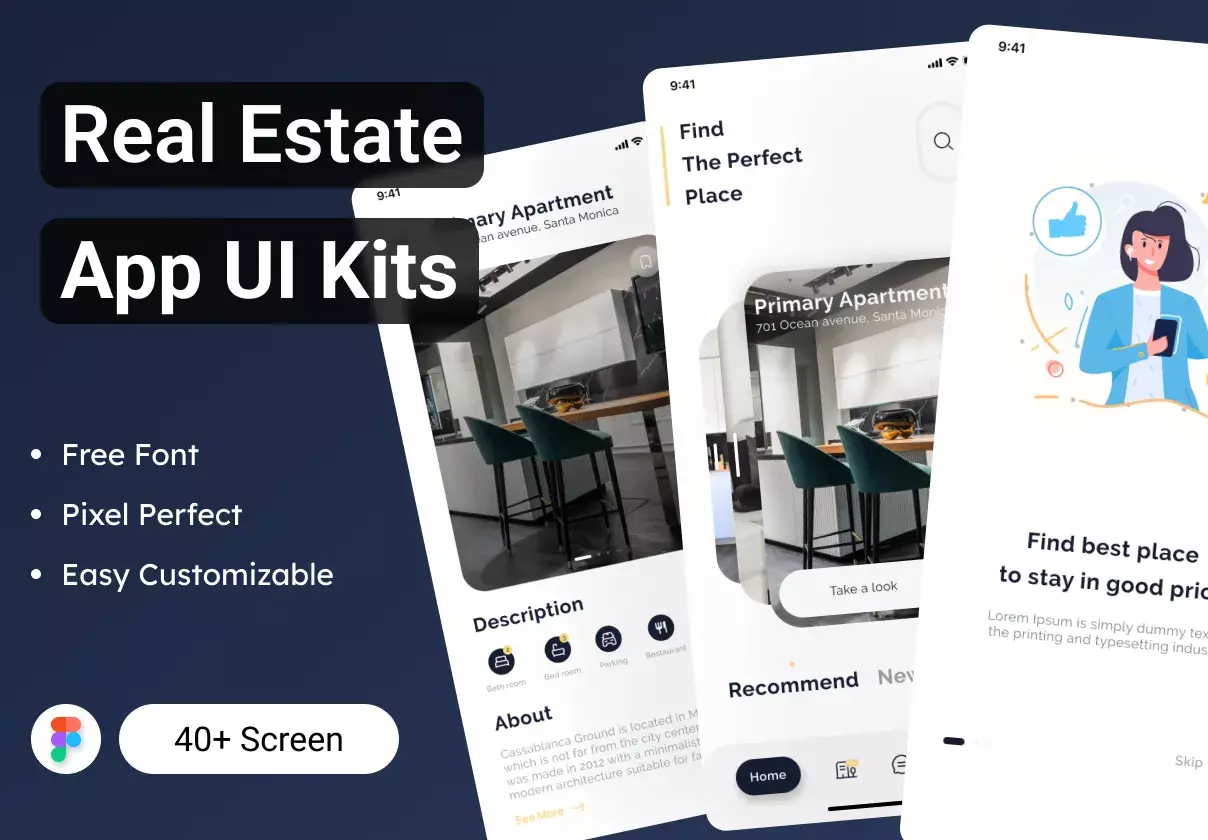 Real Estate App UI Kit