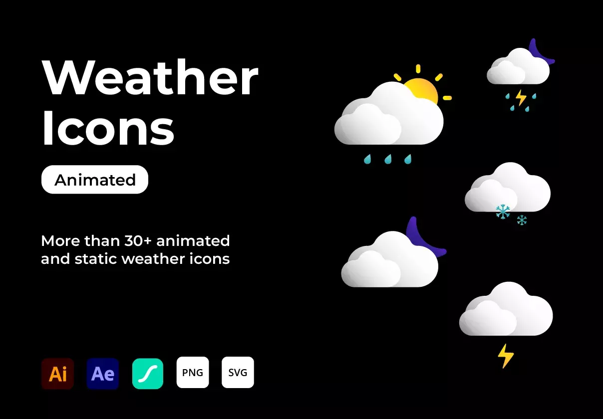 Weather Animated Icons