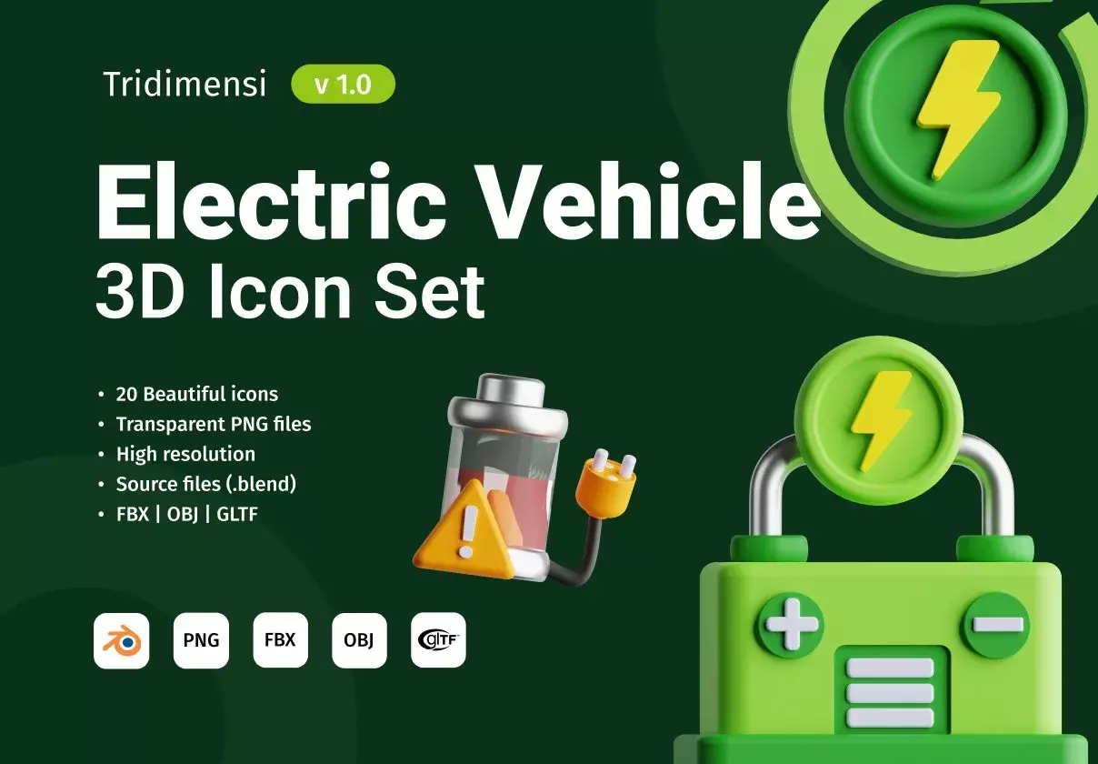 3D Electric Vehicle