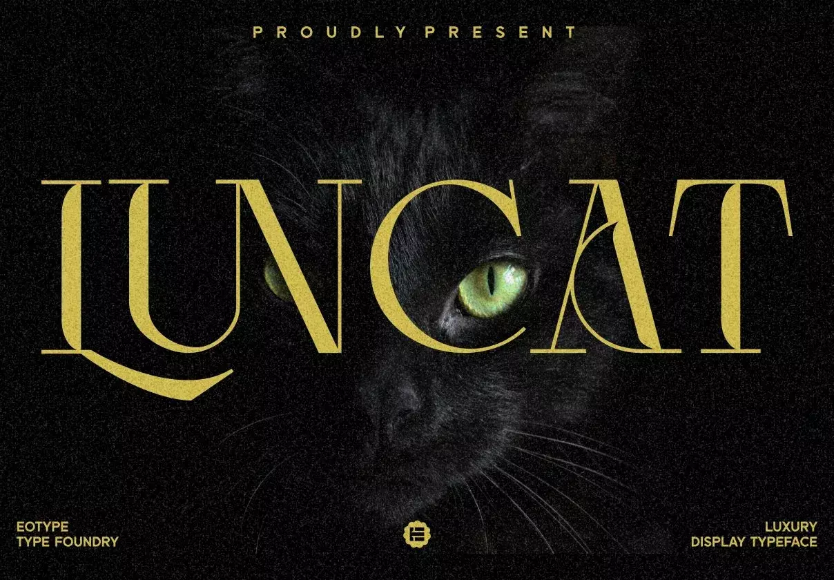 Luncat - Display Typeface