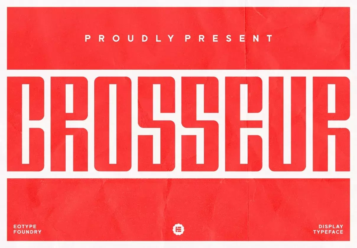 Crosseur - Display Typeface