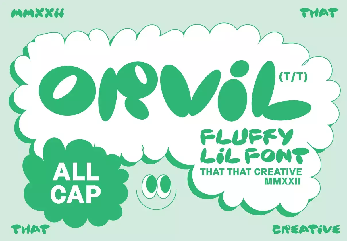 Orvil Bubble Font