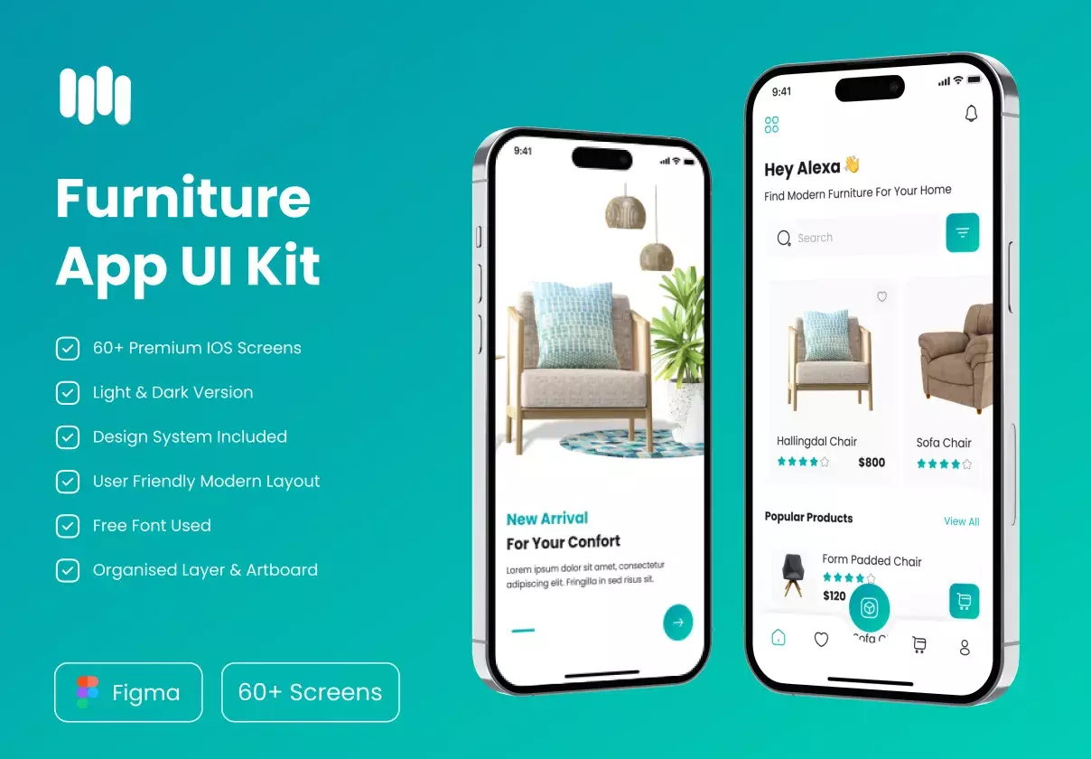 Furniture Store App UI Kit