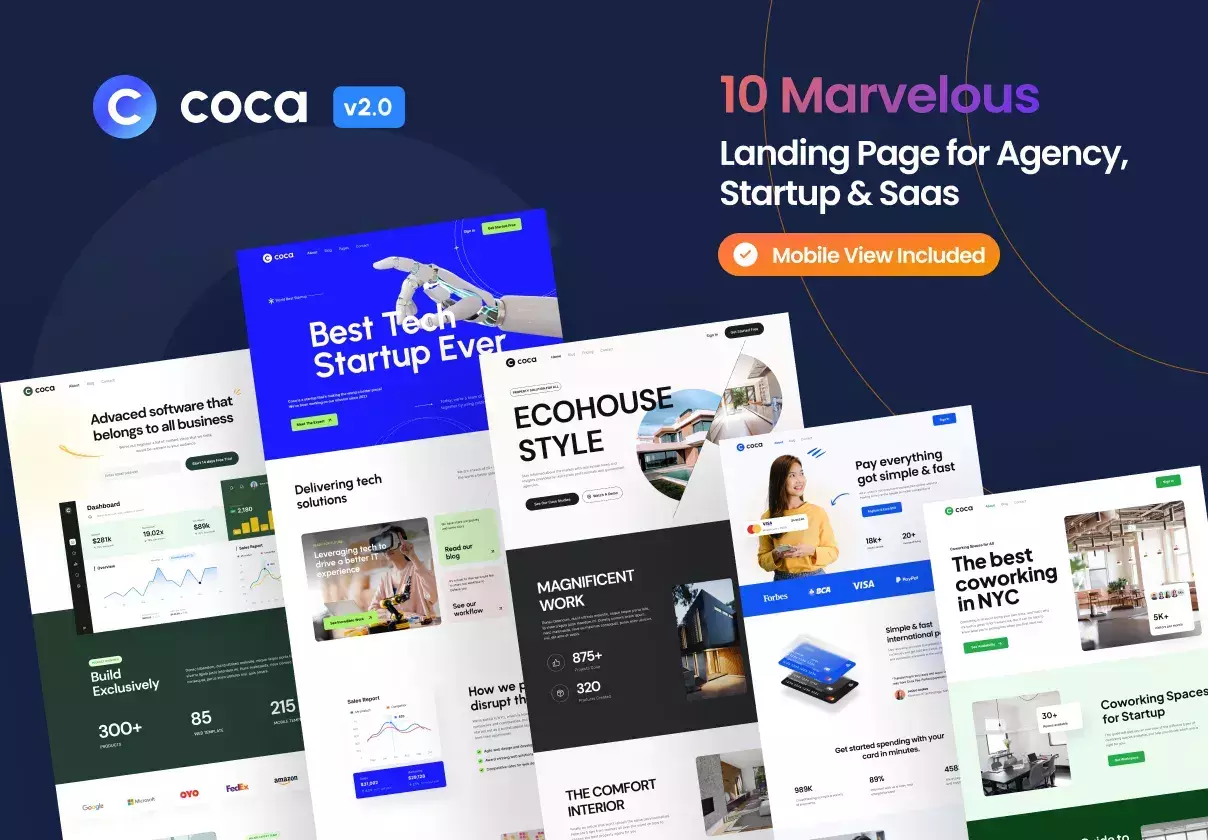 Coca - Landing Page Kit V2