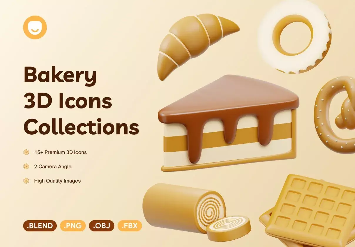 Bakery 3D Icon