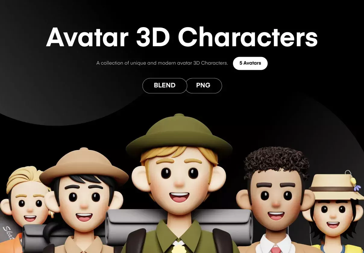 Avatar 3D Character