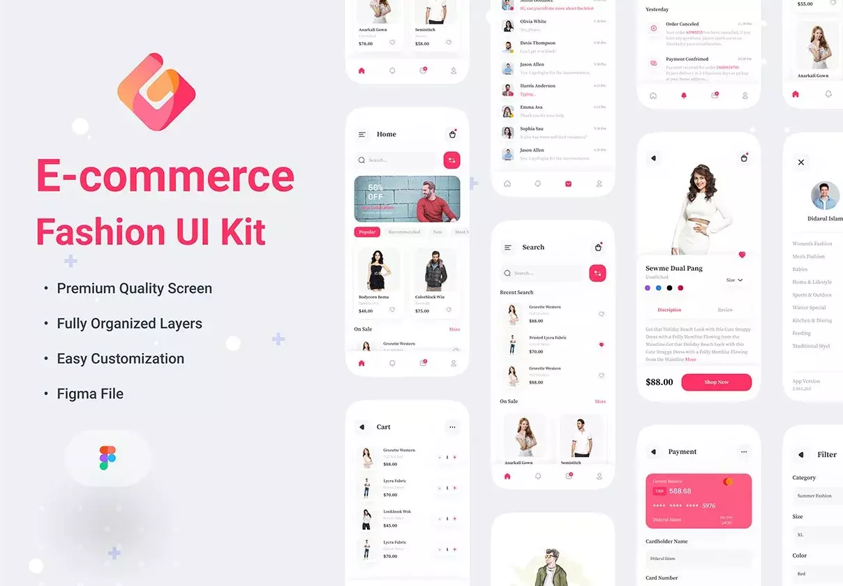 Gostyle E-commerce Fashion UI Kit