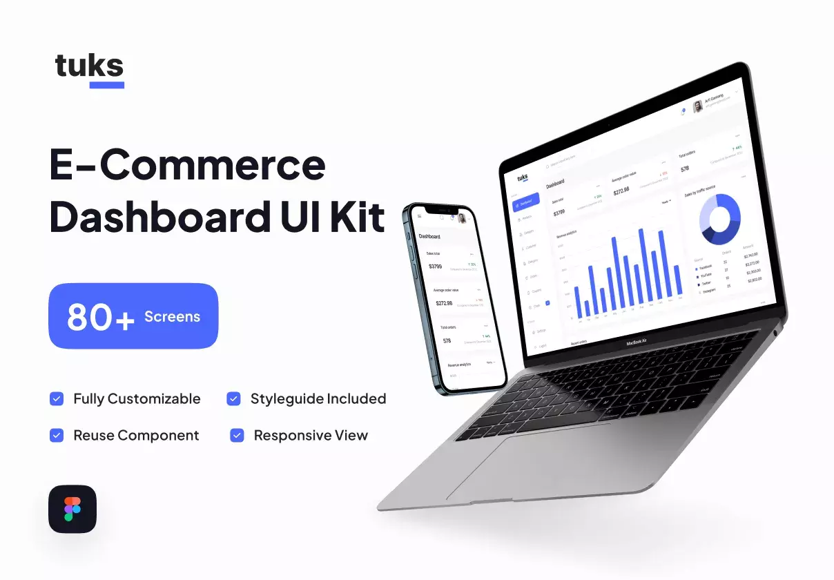 E-Commerce Dashboard UI Kit