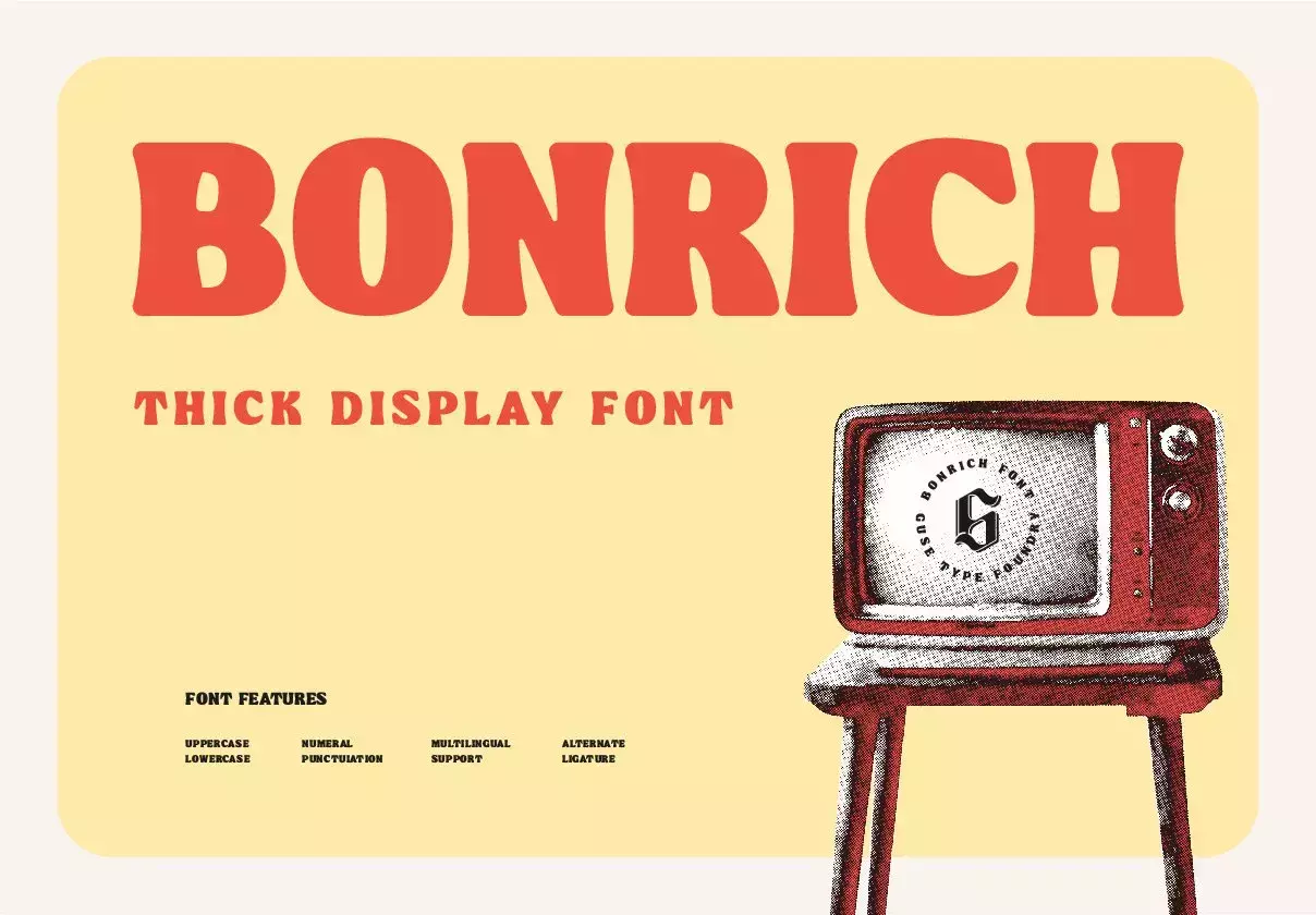 Bonrich Font