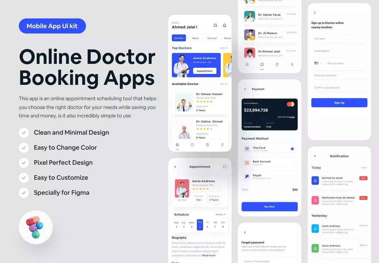 Doctor Appointment Mobile Apps