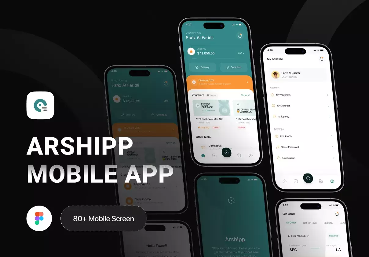 Arshipp - Shipping Mobile App