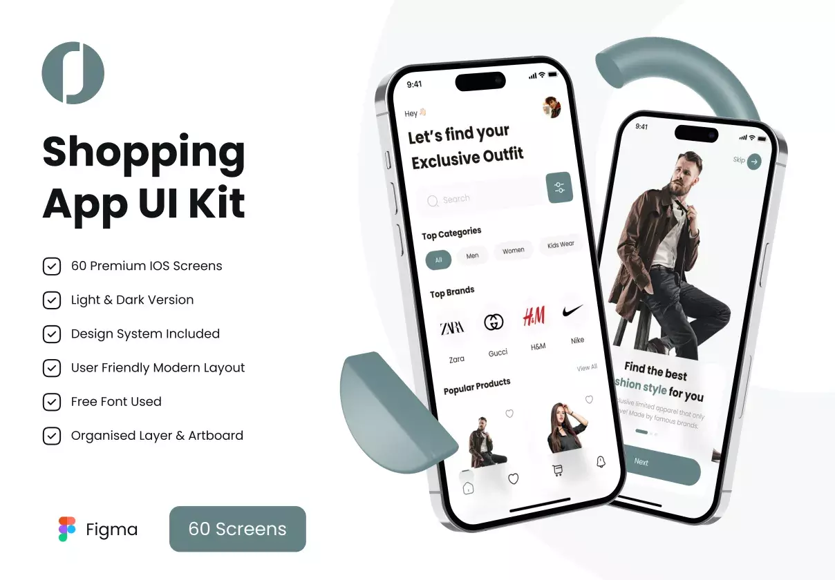 Shopping App UI Kit