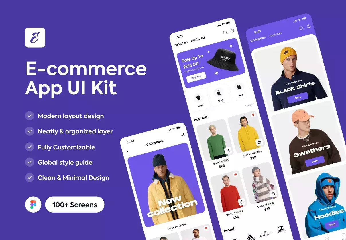 E-commerce App UI Kit