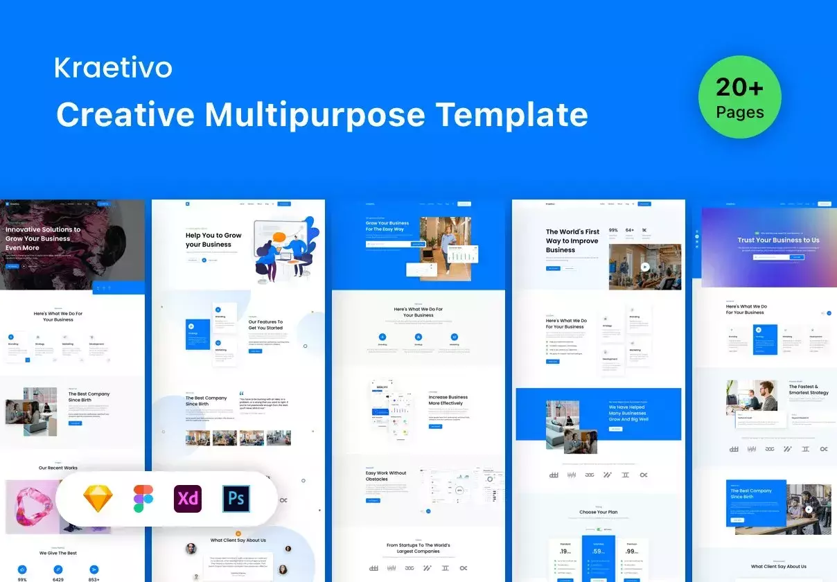 Kraetivo - Creative Multipurpose Template