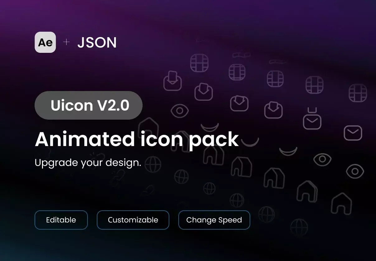 Uicon V2.0 / Animated Icons