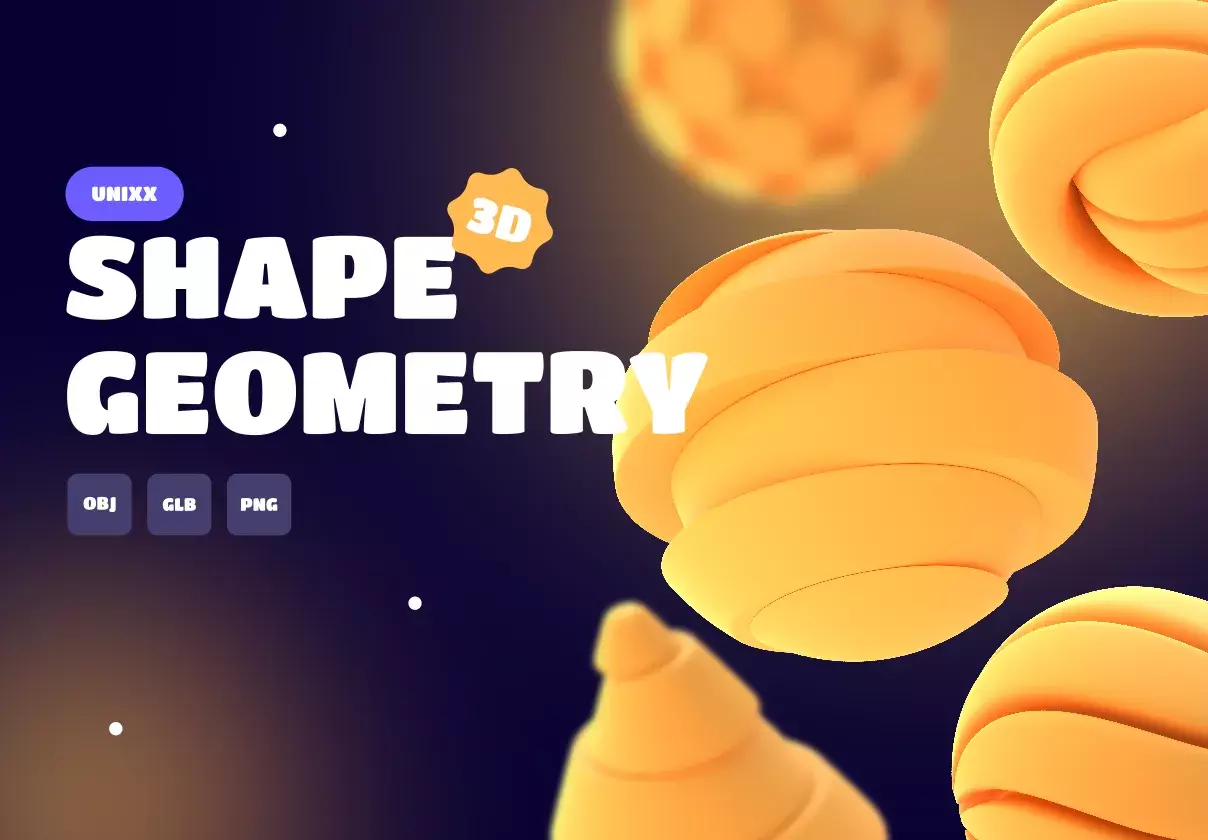 UNIXX - Shape Geometry Element 3D