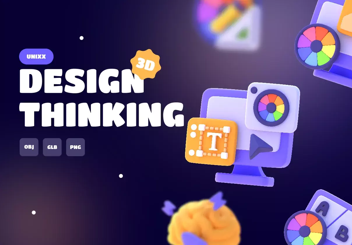 UNIXX - Design Thinking Element 3D