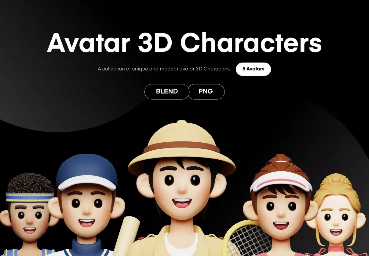 Avatar 3D Character