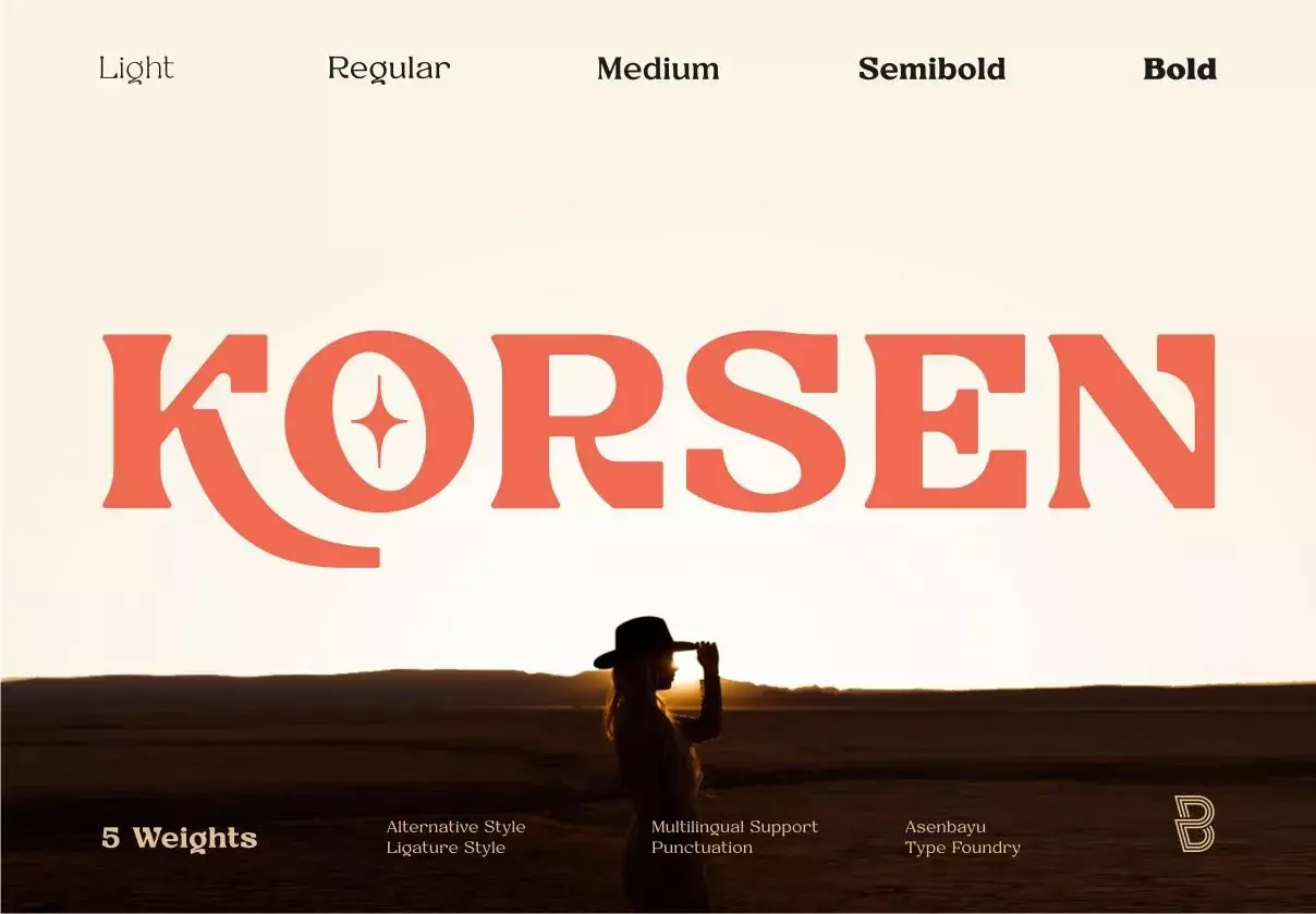 Korsen Fonts Family