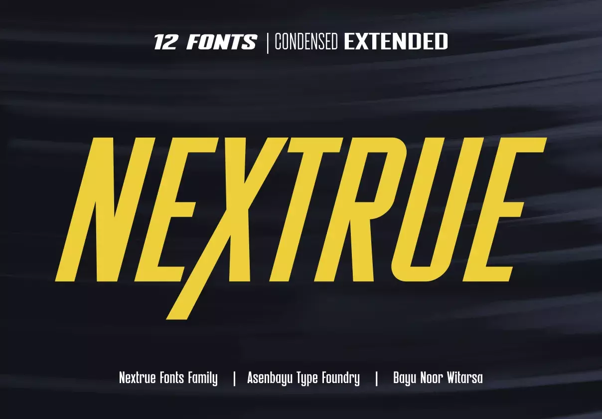 Nextrue Fonts Family