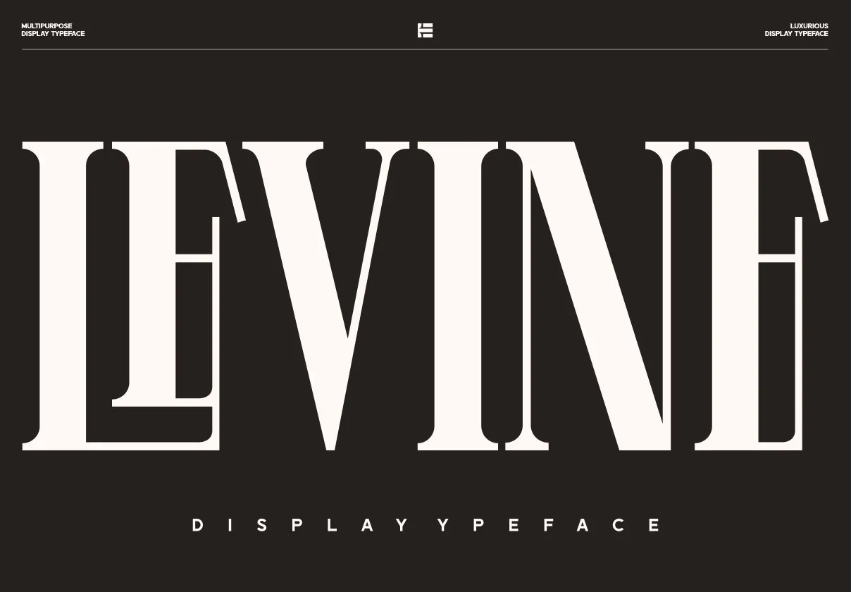 Levine - Display Font