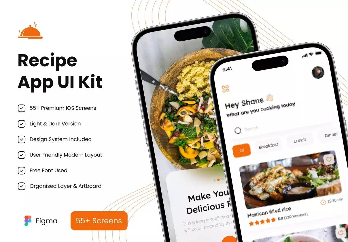 Recipe App UI Kit