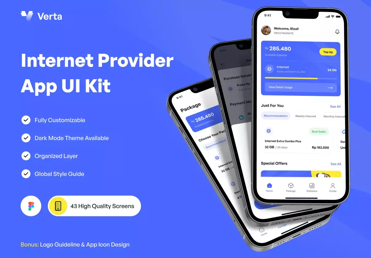 Verta - Internet Provider App