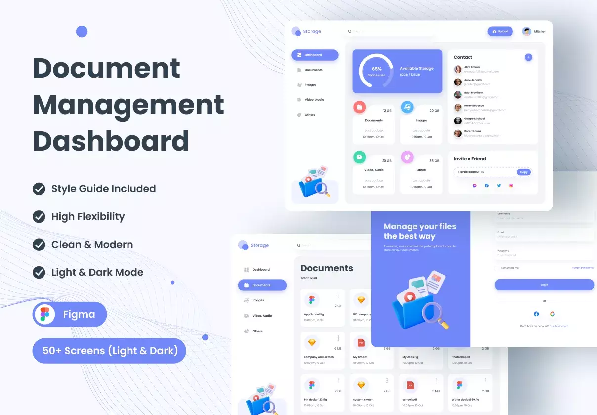 Storage Management Dashboard