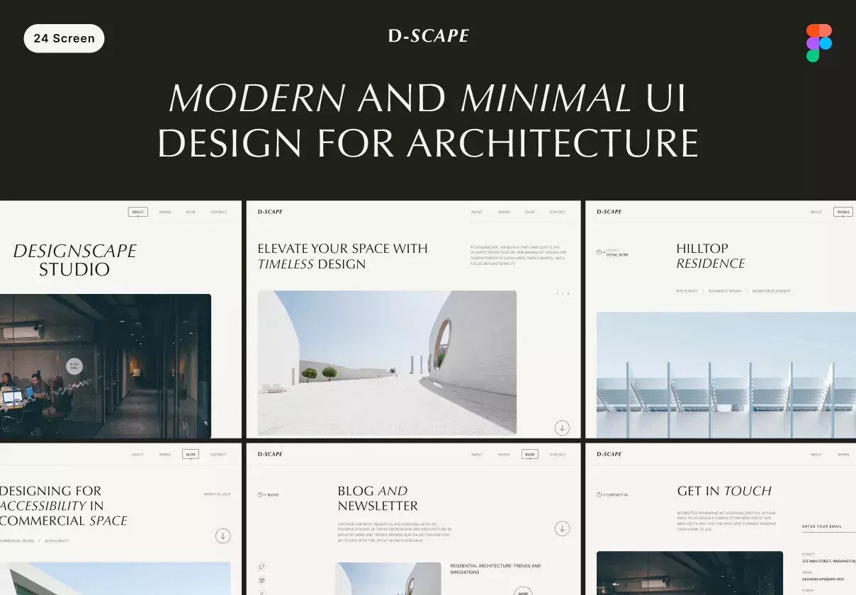 DSCAPE - Architecture Web UI