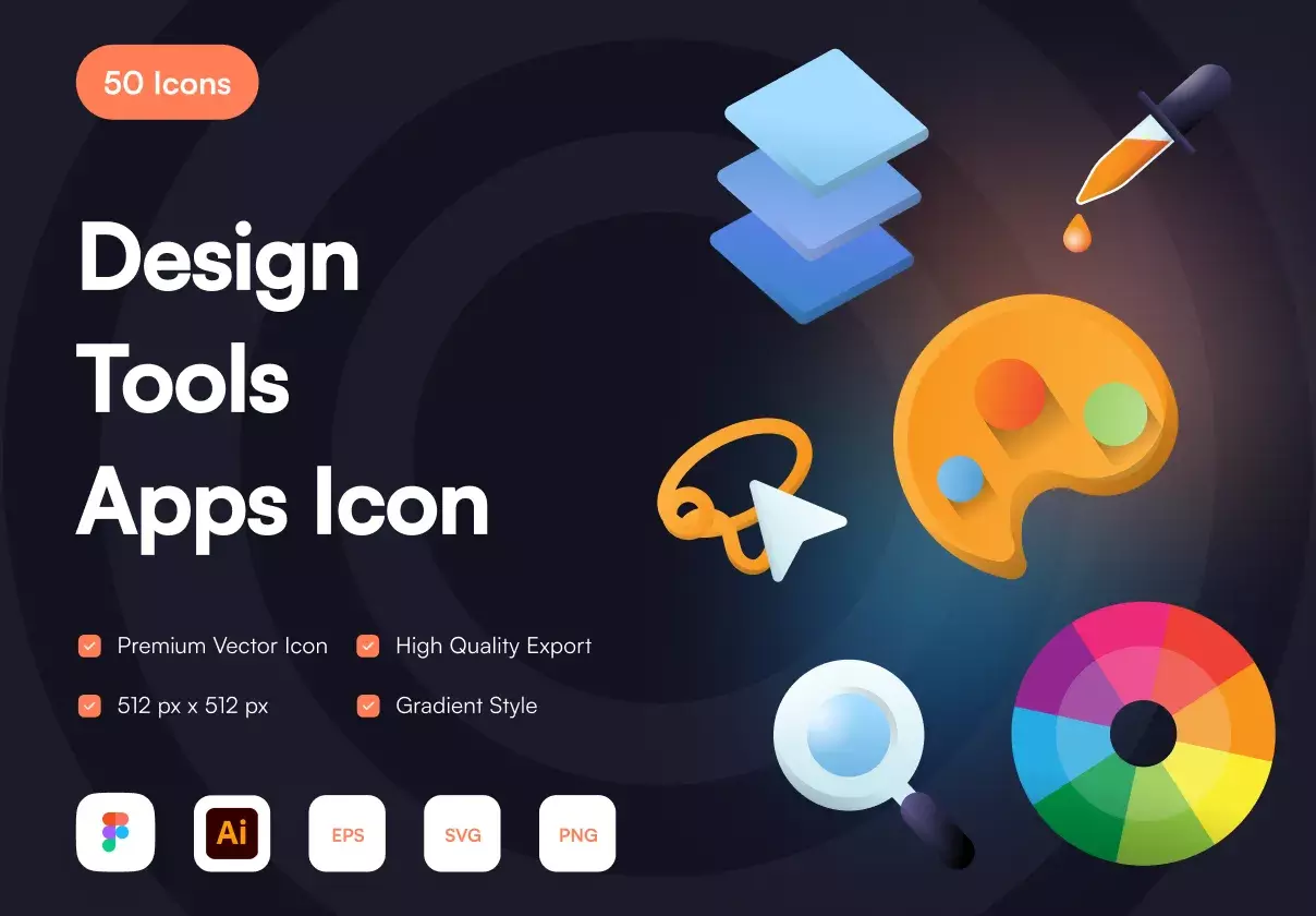 Design Tools Apps Icon