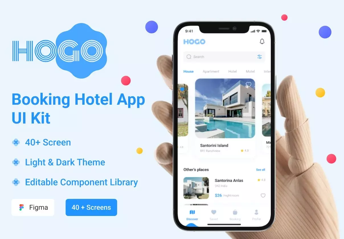 HoGo - Booking Hotel UI Kit