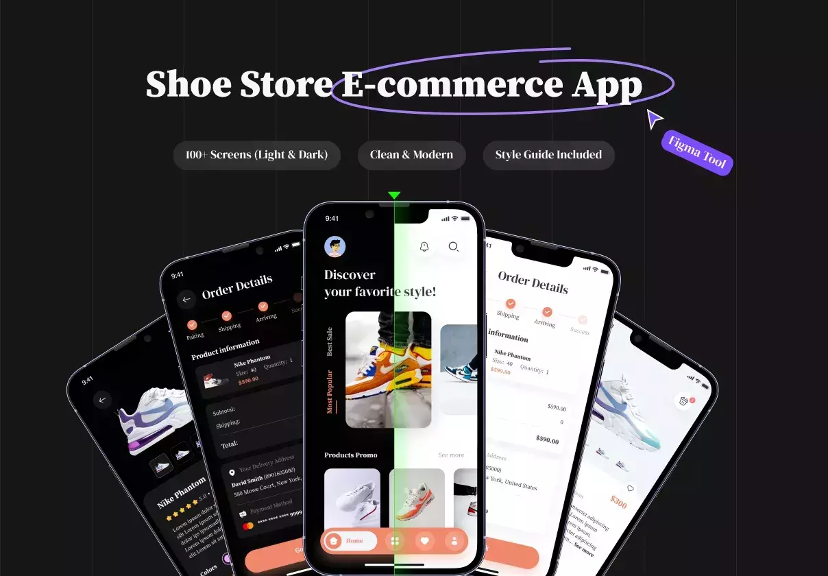 Shoe Store - e-Commerce UI Kit