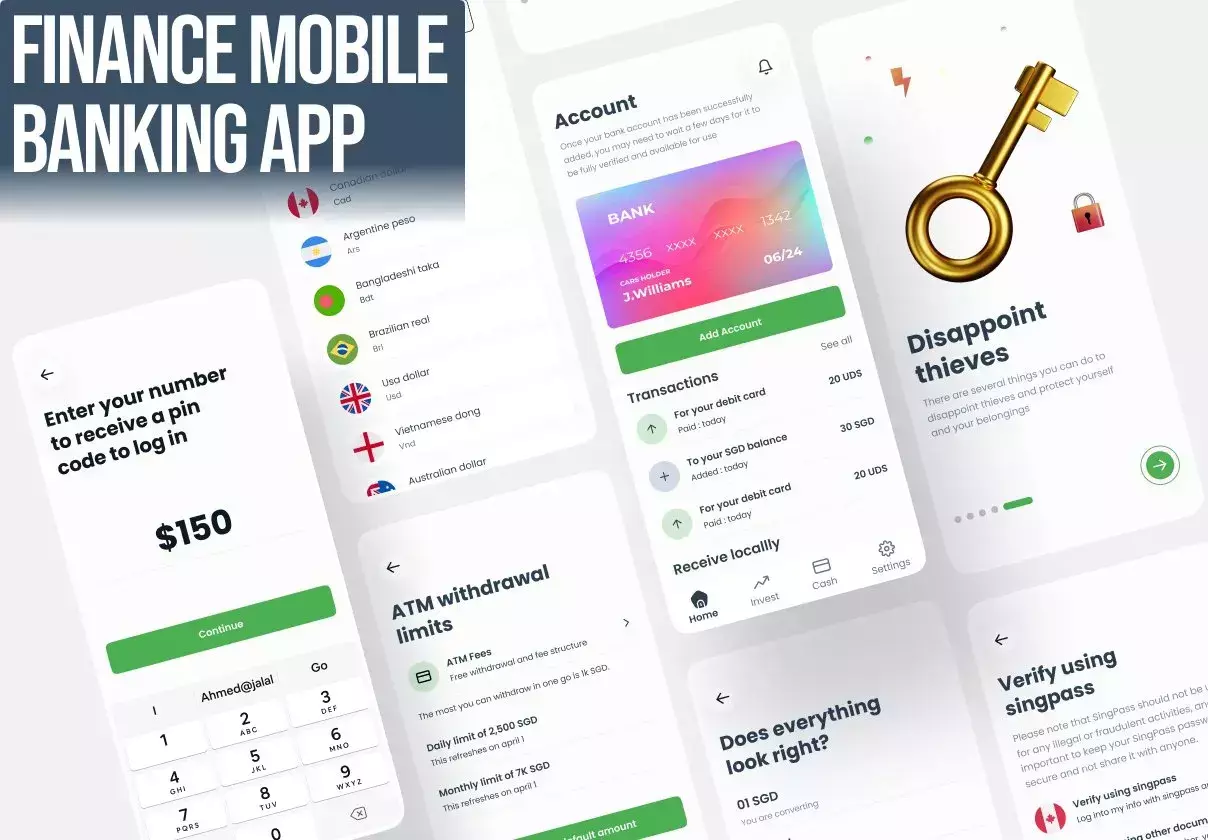 Finance Mobile Banking Apps