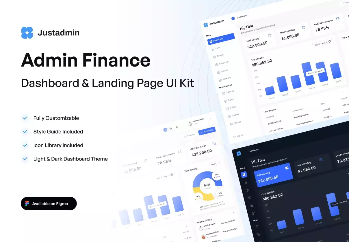 Finance SaaS Landing Page