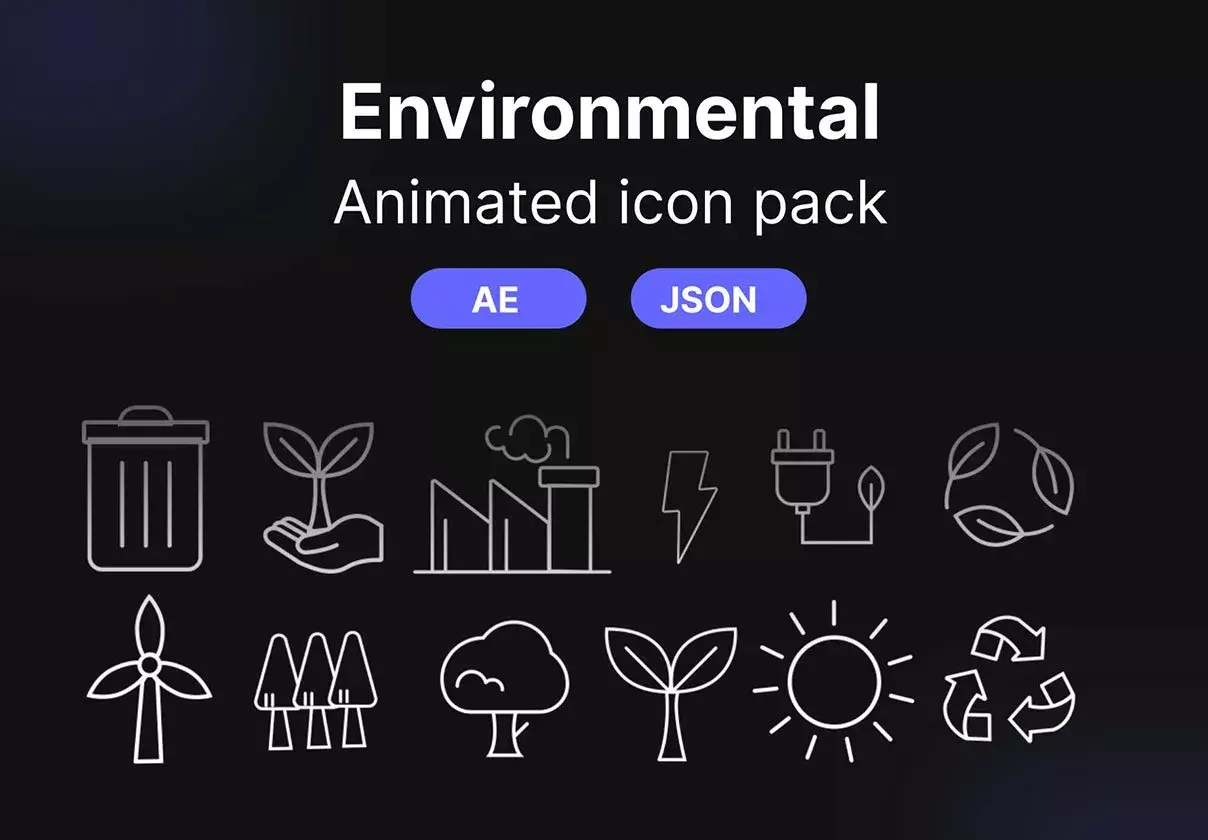 Environmental Animated Icon