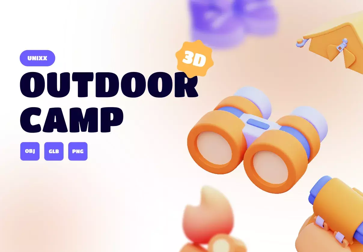 UNIXX - Outdoor Camp Element 3D