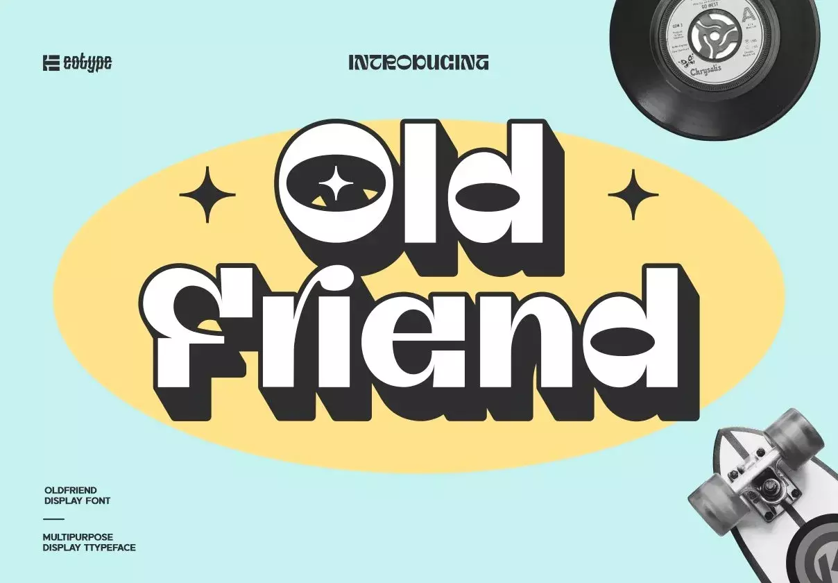 OldFriend - Display Font