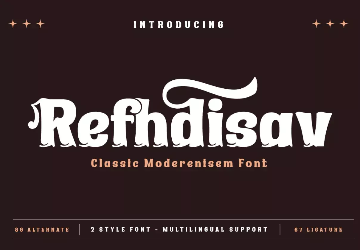 Refhdisav | Serif Classic Modernism