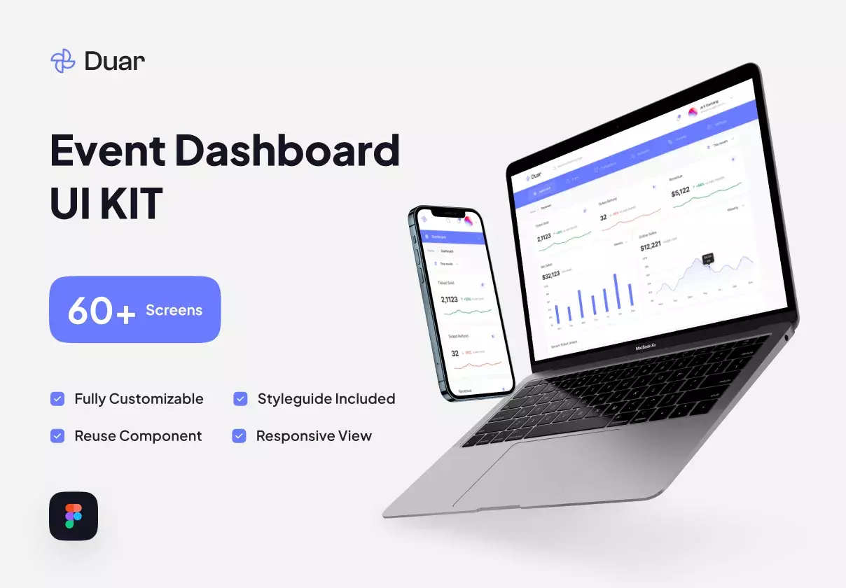 Duar - Event Dashboard UI Kit