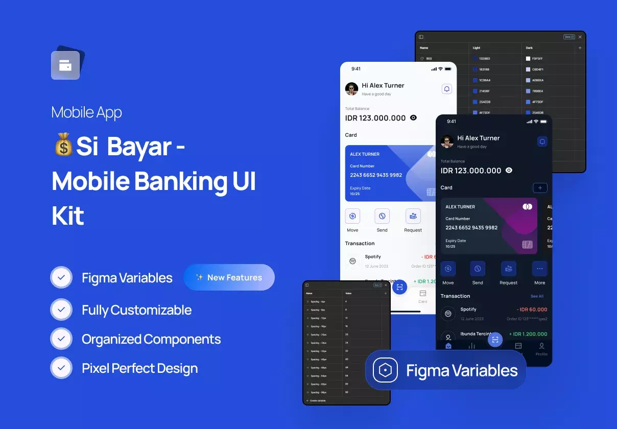 💰Si - Bayar - Mobile Banking UI Kit