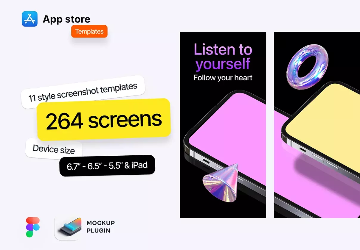 Screenshot Templates for app store