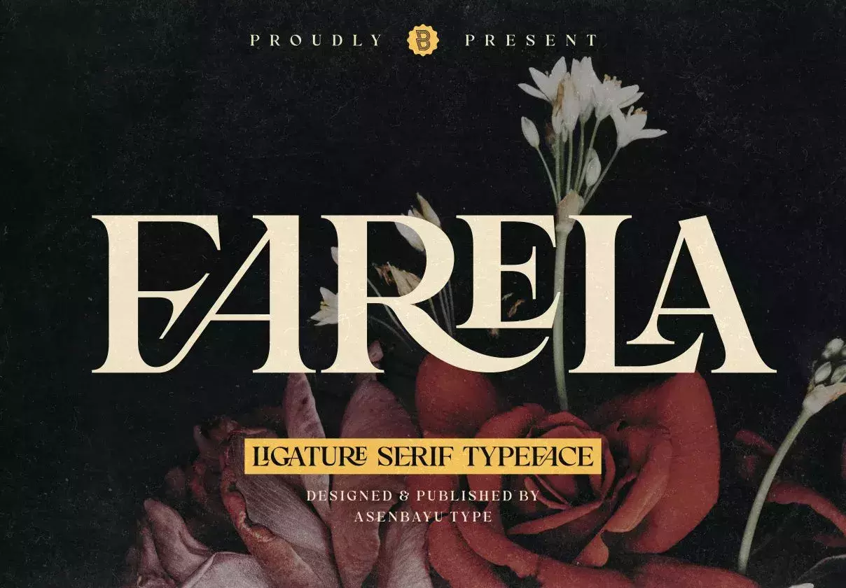 Ligature Serif Typeface