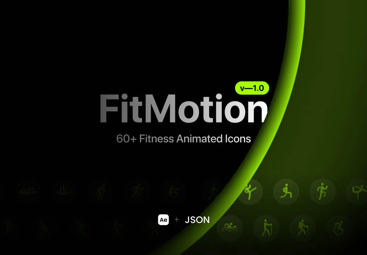 FitMotion🥇 / Animated Icons