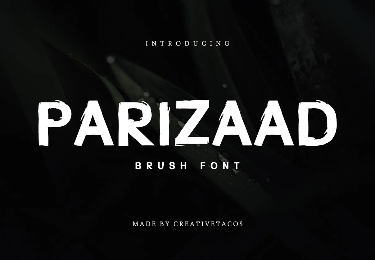 Parizaad Brush Font