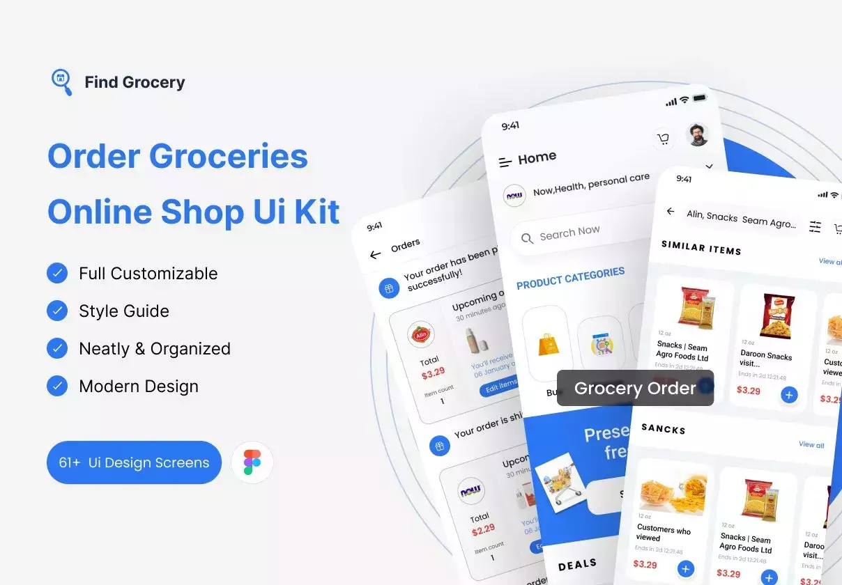 Order Groceries & More Online Shop App