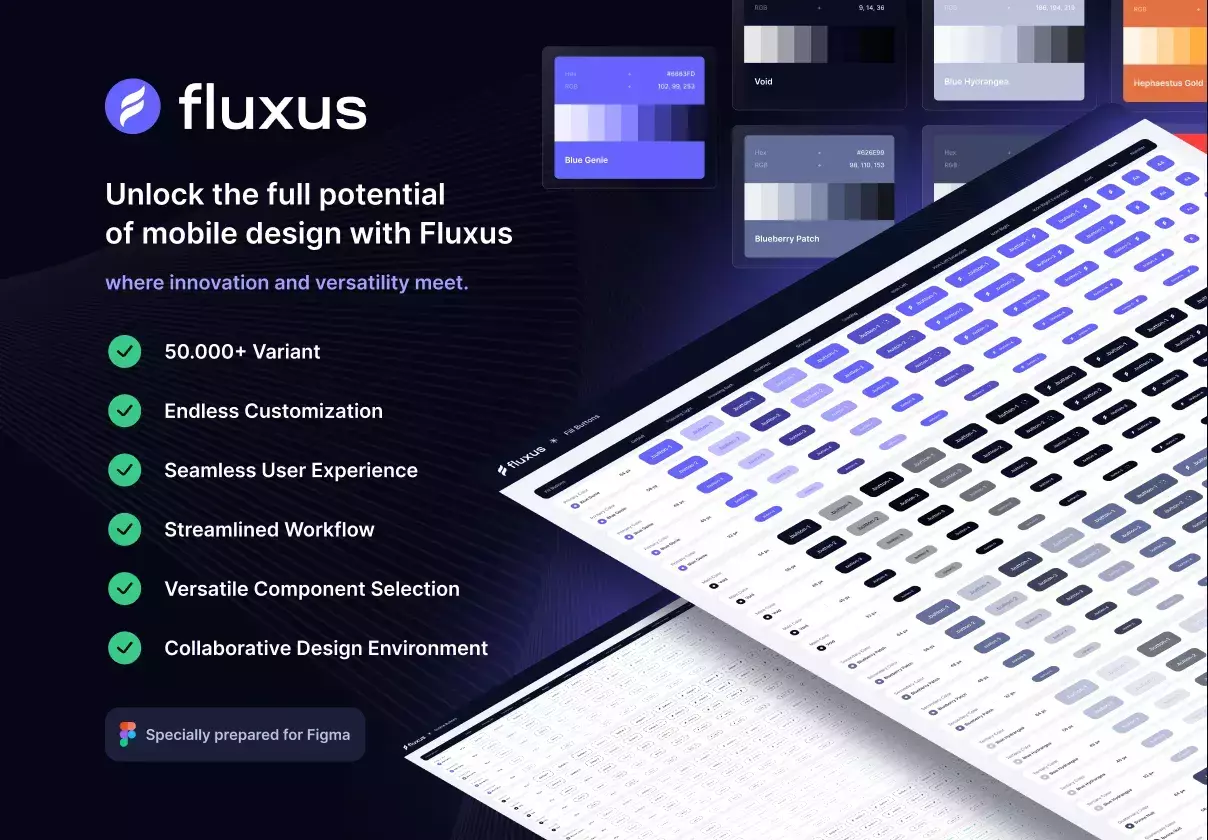 Fluxus Mobile Design System