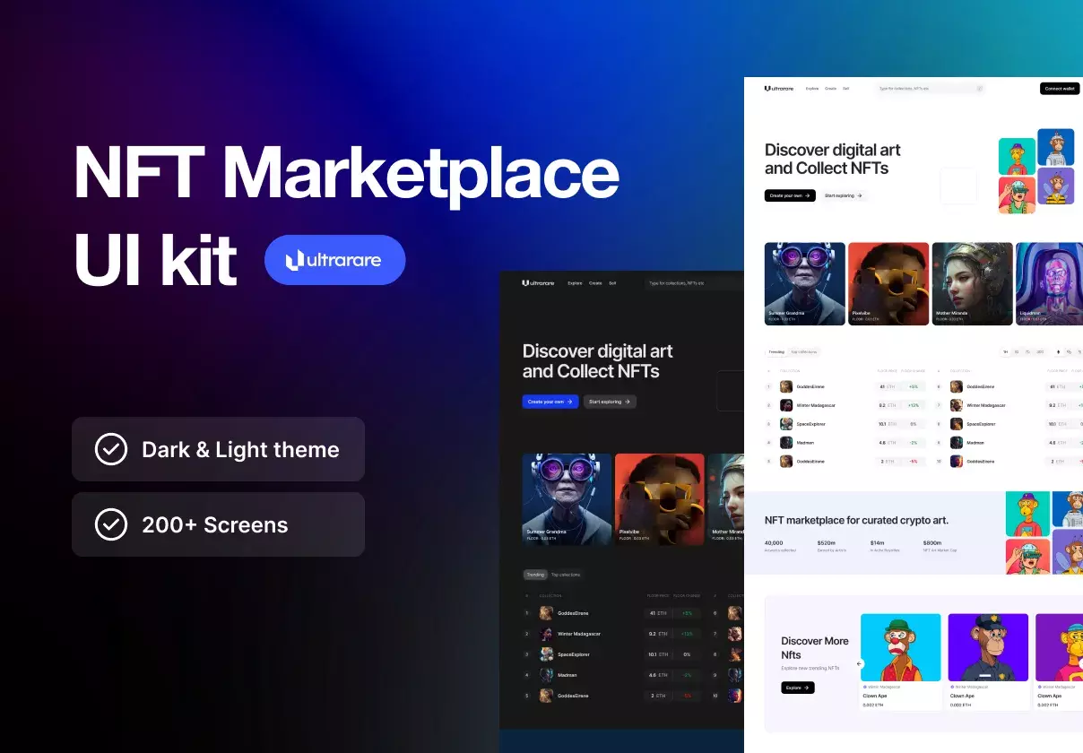 Ultrarare | NFT Marketplace Template