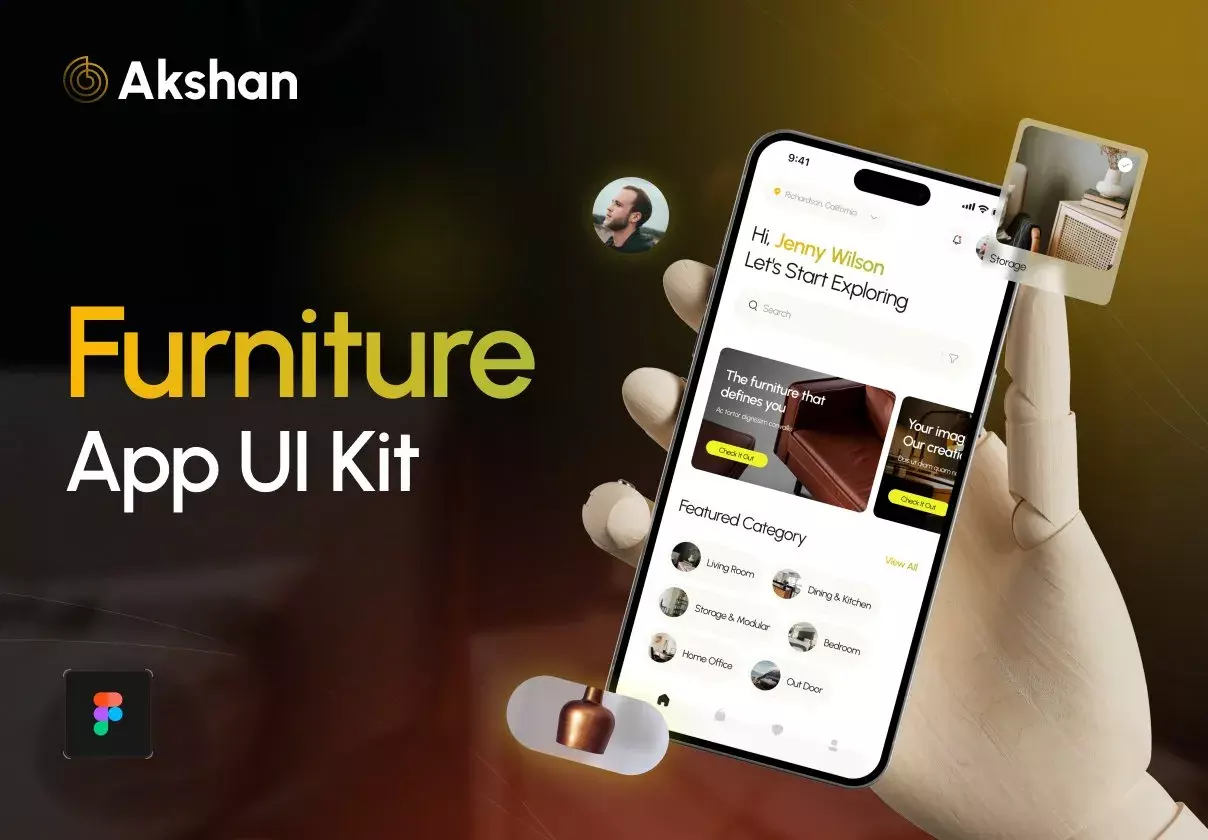 Akshan - Furniture App UI Kit